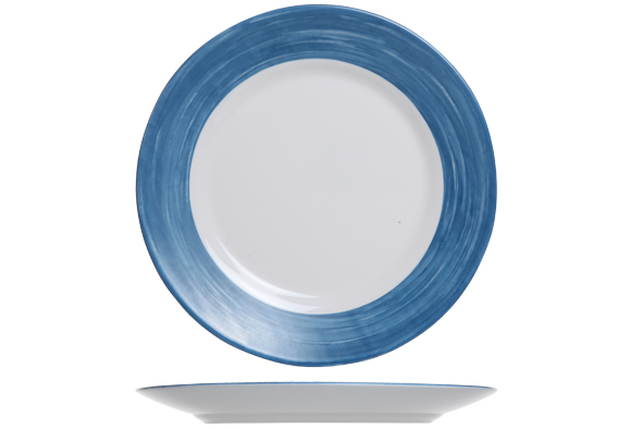 Arcoroc Brush Blue Jeans Assiette plate 23,5cm